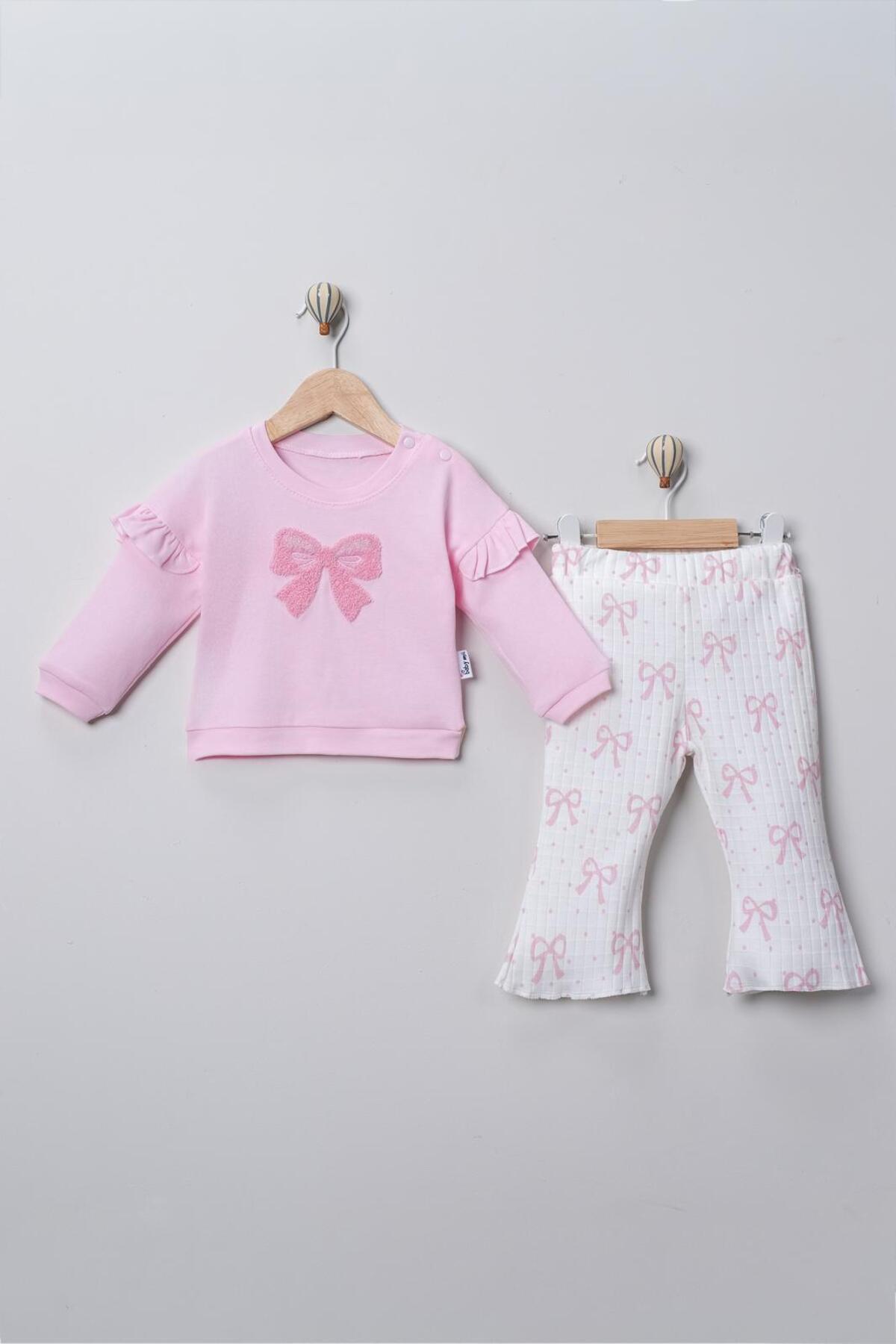 KURDELELİ KIZ BEBEK TAKIM