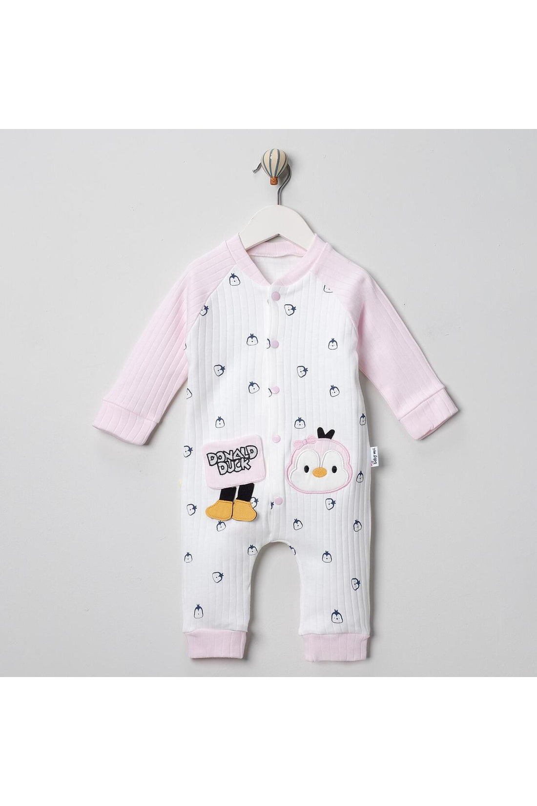 CİVCİVBASKILI KIZ BEBEK TULUM
