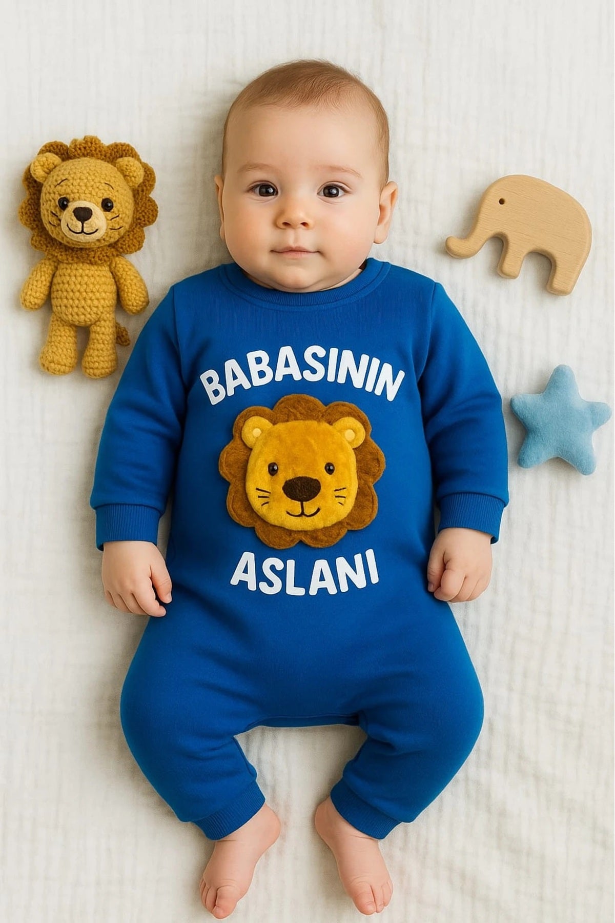 BABASININ ASLANI ERKEK BEBEK TULUM