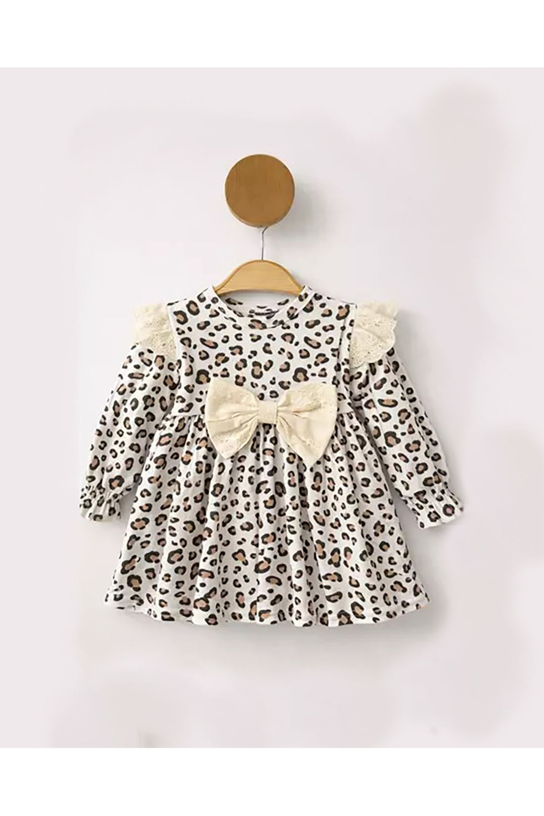 LEOPARLI KIZ BEBEK ELBİSE