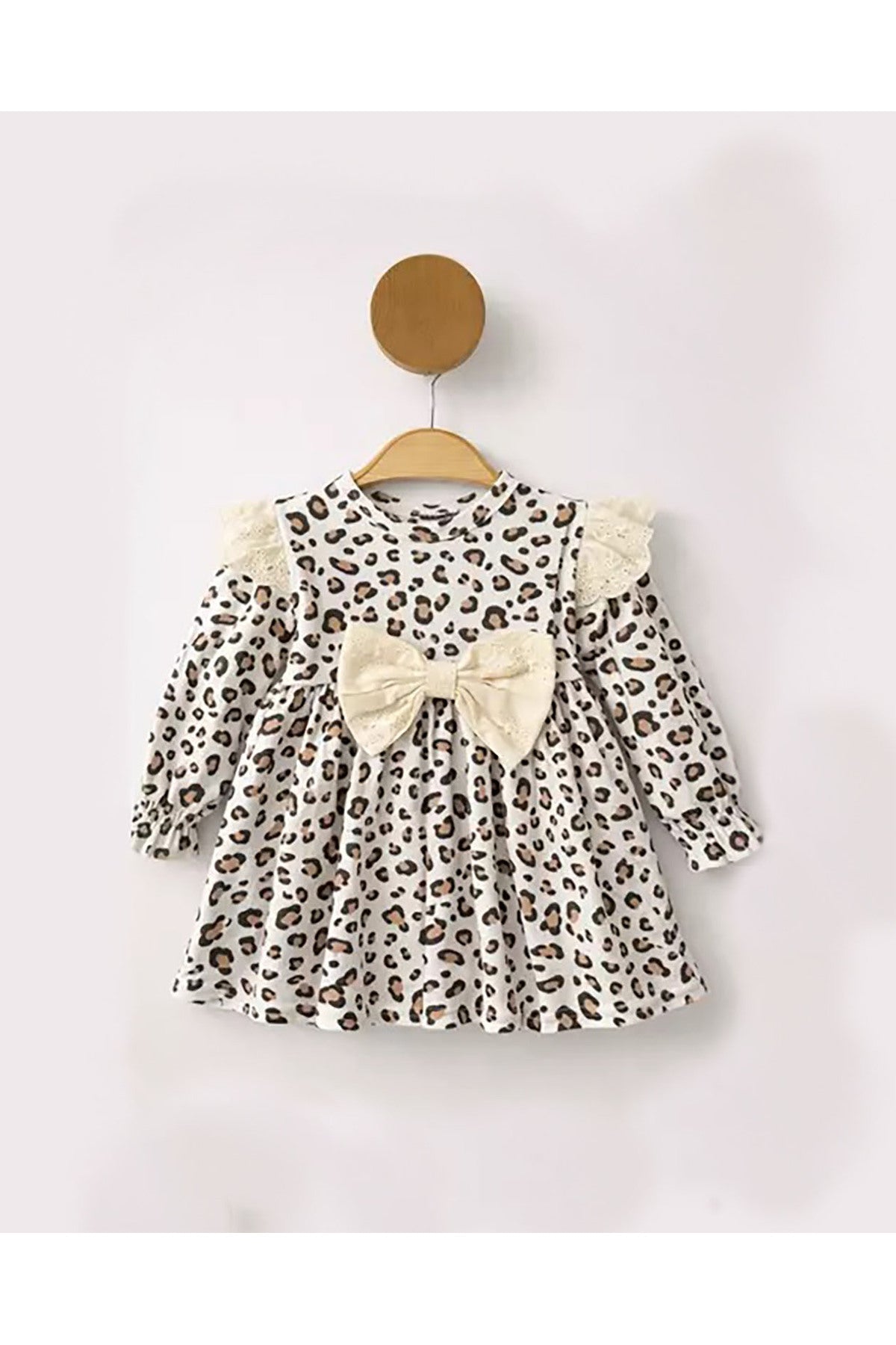 LEOPARLI KIZ BEBEK ELBİSE