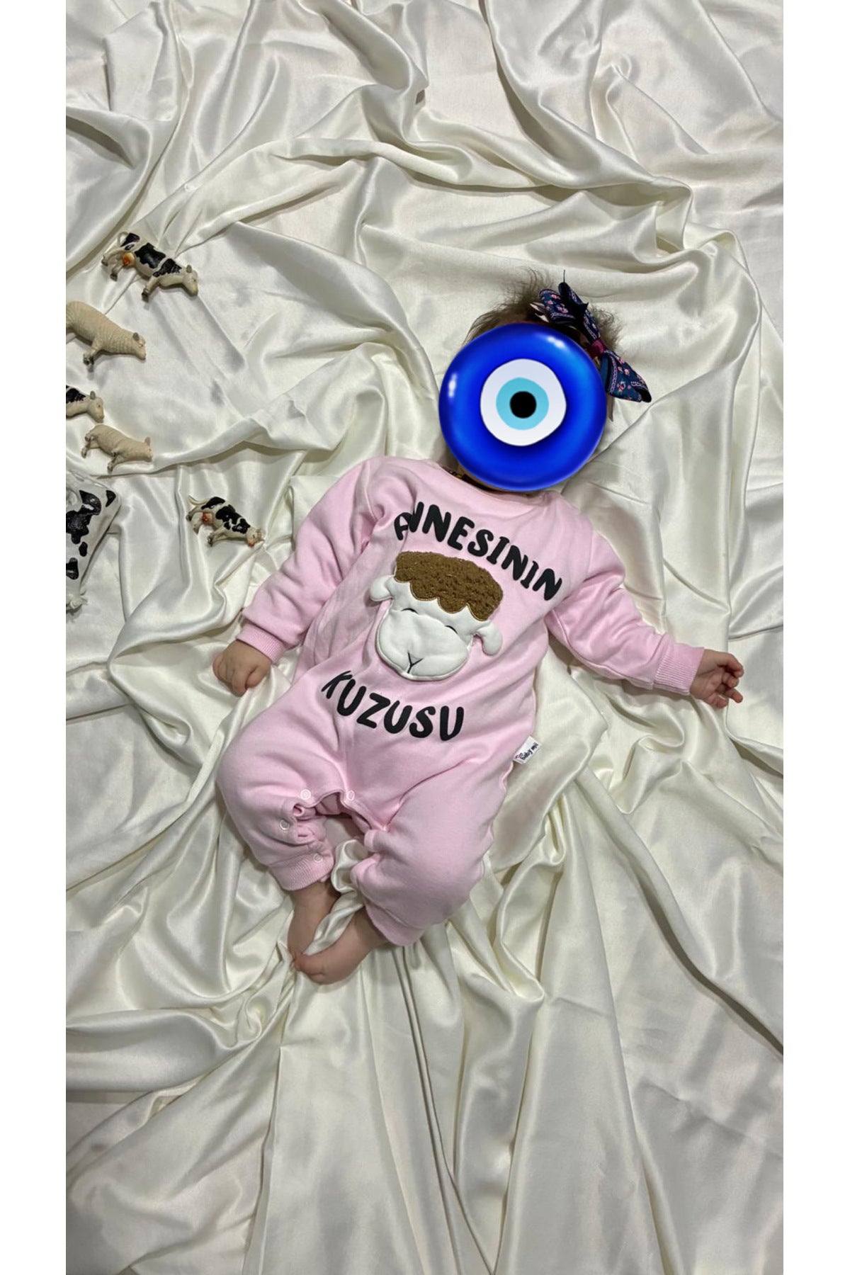 ANNESİNİN KUZUSU KIZ BEBEK TULUM