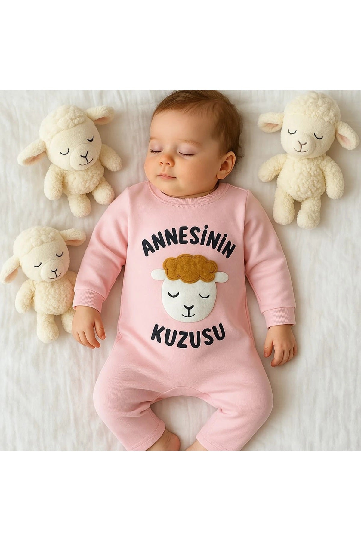ANNESİNİN KUZUSU KIZ BEBEK TULUM
